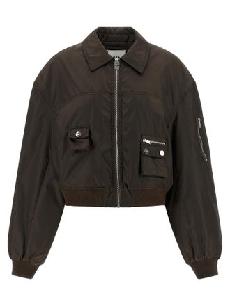 Ganni Duchesse Jacket - Brown