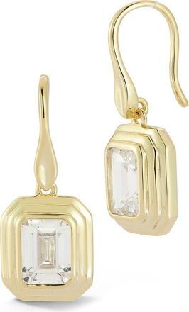 Glaze Jewelry Cubic Zirconia Drop Earrings in Gold at Nordstrom Rack