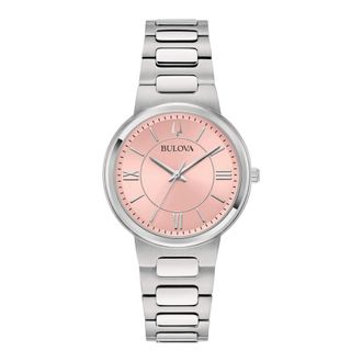Bulova Klassiek Elegant - Dames - Horloges - Roze - ONE Size - Accessoires