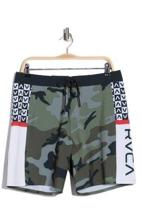 Rvca Apex 2 Board Shorts in Camoflauge at Nordstrom Rack, Size 34