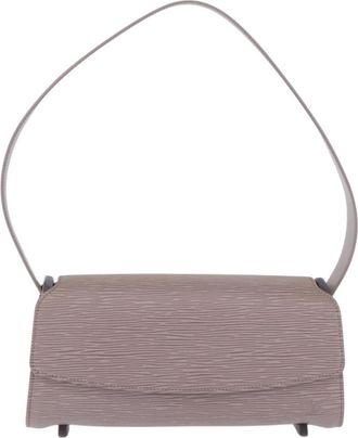 Louis Vuitton Nocturne Epi Leather Purple Leather Handbag (Pre-Owned)