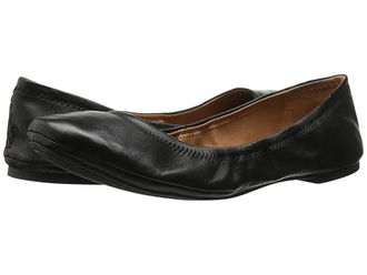 Lucky Brand Emmie Womens Flat Shoes Black : 6.5 M, Leather