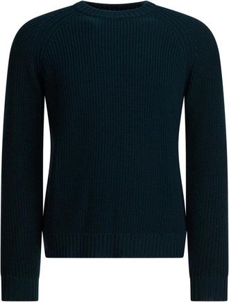 Rakk&igrave; Rebel Girocollo Trui - Heren - Ronde hals truien - Groen - XL - Wol - Truien & Vesten