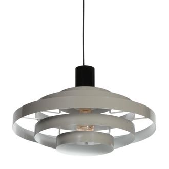 Steinhauer L&aacute;mpara Colgante - Gris - Metal - &Oslash; 50cm - E27 - - Steinhauer