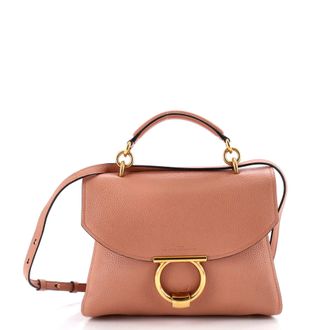 Ferragamo Margot Satchel Leather Small