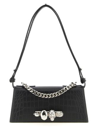 Alexander McQueen Alexander Mcqueen Womens Jewelled Mini Shoulder Bag