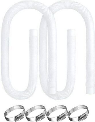 OEM Manguera Para Piscina, 2 Piezas De Repuesto Para Bombas De Piscina Intex De 330, 530 Y 1000 Gph, Manguera De 150 Cm Para Piscinas Elevadas