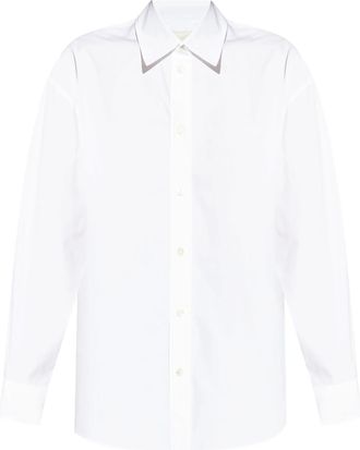 Isabel Marant White Fabriza Pointed Collar Shirt