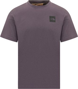 The North Face Purple Logo Crew Neck T-Shirt