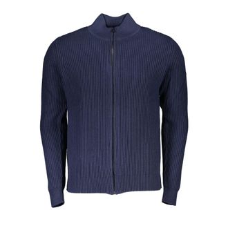 North Sails Cardigans, male, Blue, Size: 2XL Long Sleeve Cardigan