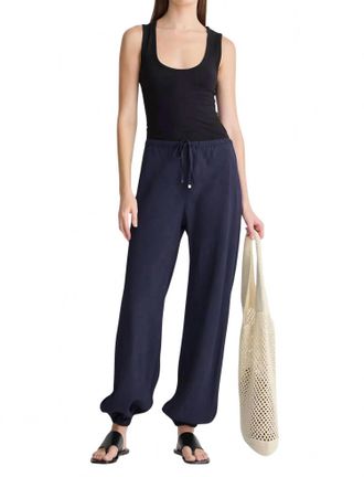 Apiece Apart Flora Balloon Pant In Midnight