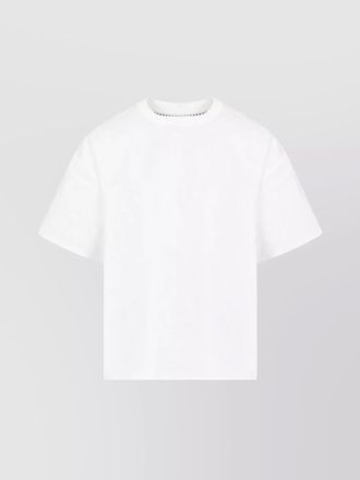 【関税&送料込】Bottega Veneta Cream Cotton T-Shirt Bottega Veneta: Blue Double Layer T-Shirt | SSENSE Canada
