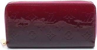 Louis Vuitton Pre-owned Wallets, female, Red, Size: ONE SIZE Pre-owned Canvas wallets
