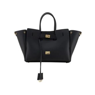 Balenciaga Handbags, female, Black, ONE SIZE, Antiqued Gold Shoulder Bag