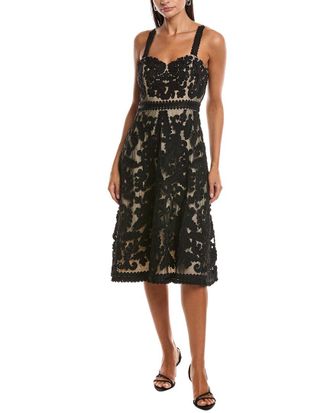 Aidan Mattox Midi Dress