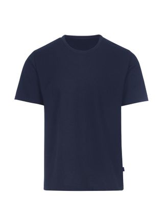Trigema T-Shirt TRIGEMA TRIGEMA T-Shirt in Piqu&eacute;-Qualit&auml;t, Herren, Gr. 4XL, blau (navy), 100% Baumwolle, Basic, Shirts T-Shirt