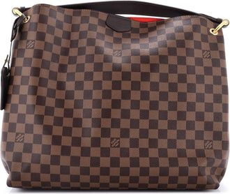 Louis Vuitton Brown Damier Graceful Mm (Authentic Pre-Loved)