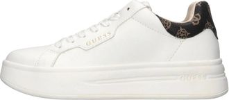 Guess Flpwinfal 12 Sneaker - Dames - Sneakers - Wit - 37 EU - Leer - Schoenen