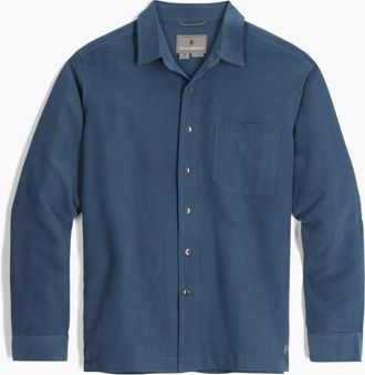 Royal Robbins Sert Pucker Dry L/S Hemd f&uuml;r Herren | blau