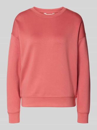 Moss Copenhagen Sweatshirt mit Rundhalsausschnitt Modell Ima in Koralle, Gr&ouml;&szlig;e L/XL