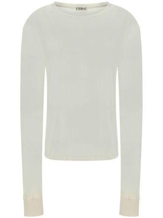 &Eacute;terne T-shirt met lange mouwen - Beige