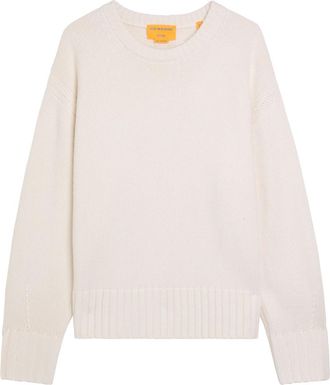 Guest In Residence Cozy Cashmere Jumper - Cream - S (UK8-10 / S)