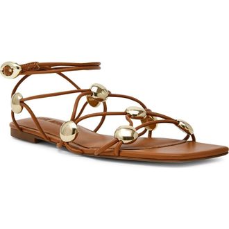 Steve Madden Tides Ankle Strap Sandal in Cognac at Nordstrom Rack, Size 7.5