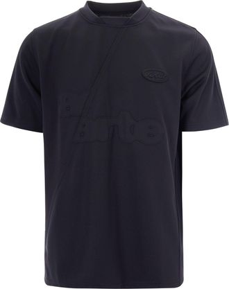 Arte Contemporary Sports-Inspired Crew Neck Tee