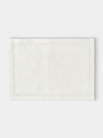 Volga Linen Double Hem-Stitch Linen Placemats (Set of 6)