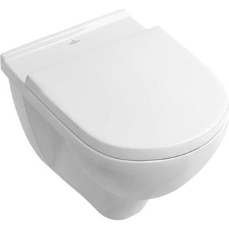 Villeroy & Boch Villeroy&boch - Combi-pack O.novo Con Inodoro Suspendido Profundo Y Tapa De Inodoro Blanca