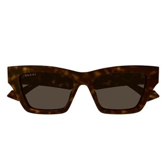 Gucci Sunglasses, female, Brown, Size: 53 MM Gg1753S Sunglasses