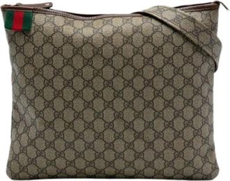 Gucci Pre-owned Cross Body Bags, female, Beige, Size: ONE SIZE Pre-owned Crossbody Bag