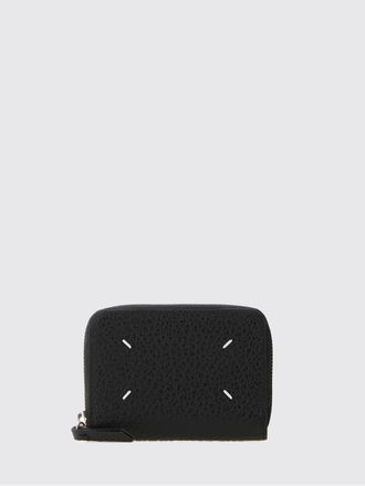Maison Margiela Zipped Leather Card Holder with Four Stitches