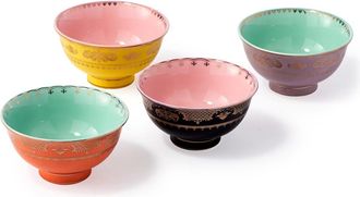 Pols Potten Pols Potten - Grandpa Sch&uuml;ssel, verschiedene Farben (4er-Set)