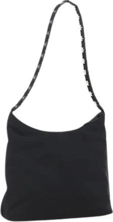 Ferragamo Pre-owned Canvas Shoulder Bag - Dames - Vintage Schoudertas - Zwart - ONE Size - Vintage