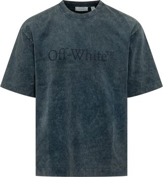 Off-white Grey Crew Neck T-Shirt