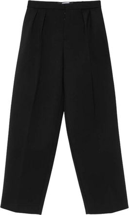 Jacquemus Citta Broek - Heren - Wijde Broeken - Zwart - M - Katoen - Broeken