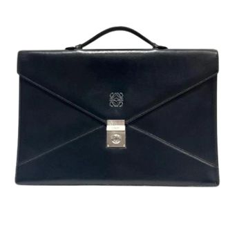 Loewe unisex, Pre-owned, Zwart, Maat: ONE Size Leer
