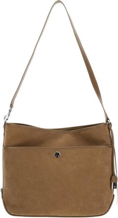 Hogan Tassen, Dames, Groen, ONE Size, Leer, H01R Hobo Media