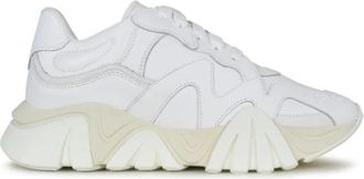 Versace Squalo Sneakers - Heren - Sneakers - Wit - 42 EU - Leer - Schoenen