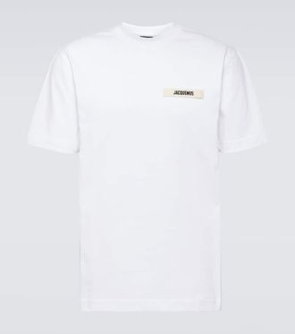 新品タグ付きJACQUEMUS LeTshirtGrosGrain ロゴTシャツ Jacquemus Grosgrain Logo T-shirt | Harrods US