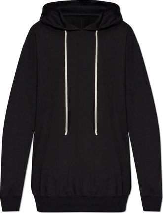 Rick Owens Hoodie - Heren - Hoodies - Zwart - L - Katoen - Hoodies & sweatvesten
