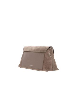 Coccinelle Suede Shoulder Bag - Brown