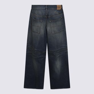 Balenciaga Mens Jeans Indigo _co
