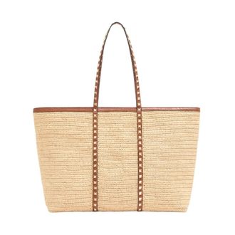 Valentino Mujer, Bolsos, Beige, Talla: ONE Size