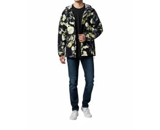 Under Armour Cloudstrike Stretch Printed Jacket In Black