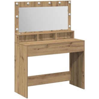 vidaXL Vidaxl - Dressing Table Artisan oak 100 x 41 x 135 cm Engineered wood