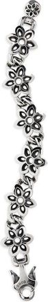 Good Art Hlywd Mens Model 10 Cutout Rosette AA Bracelet in Sterling Silver at Nordstrom, Size 6
