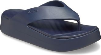 Crocs Getaway Platform Flip Flop in Navy at Nordstrom Rack, Size 11