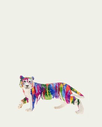 Jay Strongwater Grand Jewel Tiger Figurine